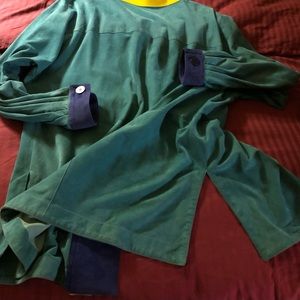 Very soft, multi colored leather jacket by Rainer Clement